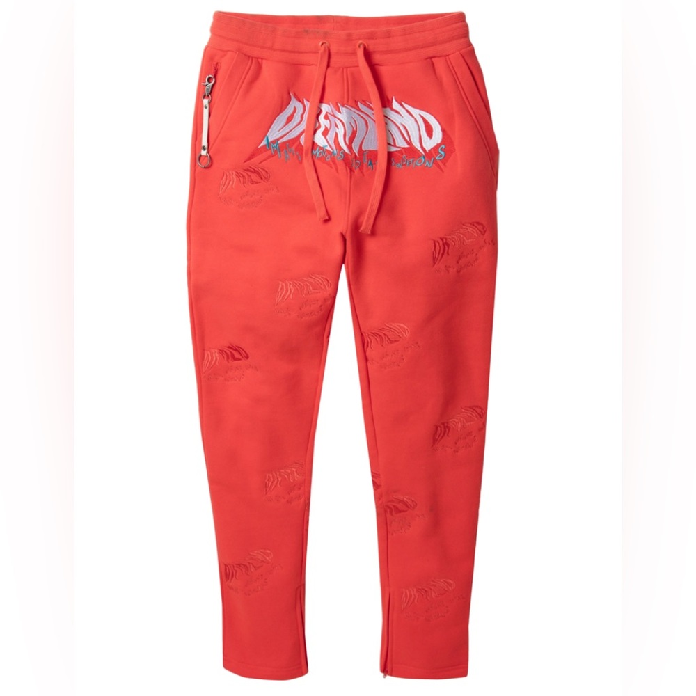 Dreamland (Salmon) Fleece Joggers